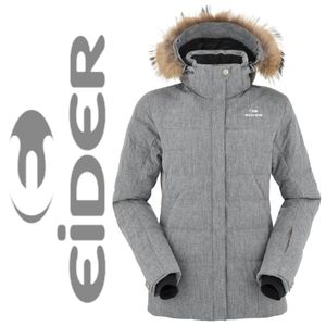 EIDER❄ Down-Filled Real Fur Snow Ski Coat (6/S)